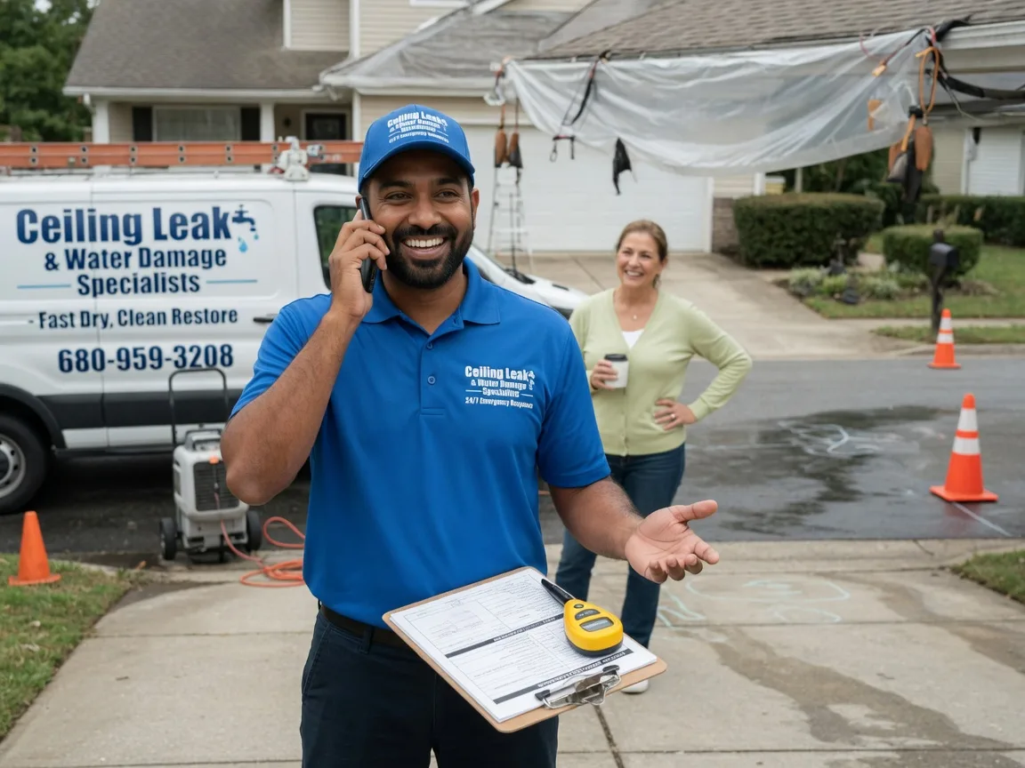 Ceiling Leak Cleanup Villa Maria, PA FAQs